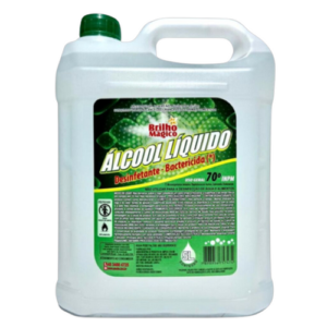 Alcool Liquido 70% 5L Brilho Magico