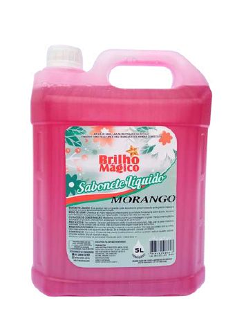 Sabonete Liquido Morango 5L Brilho Magico