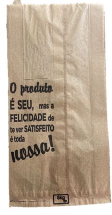 Saco De Papel Kraft Rudnick 15 Kg 500 Und