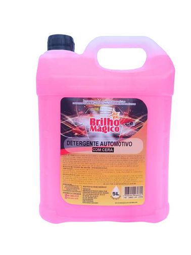 Detergente Automotivo Com Cera 5L Brilho Magico