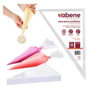 Saco De Confeiteiro M 34X22 50Un Vabene