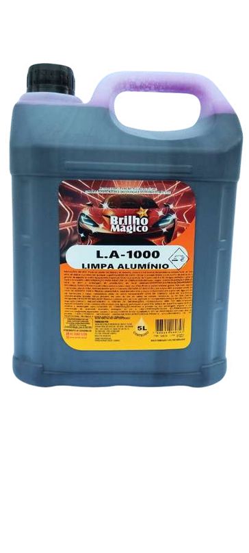 L.A 1000 (Limpa Aluminio) 5L Brilho Magico
