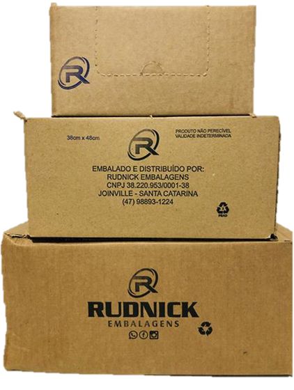 Caixa Sacola Plastica P 30X40 Gold 1.2 Kg Rudnick