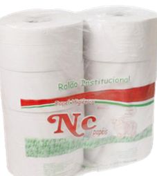 Papel Higienico Institucional Branco 09X300M 8 Rolos