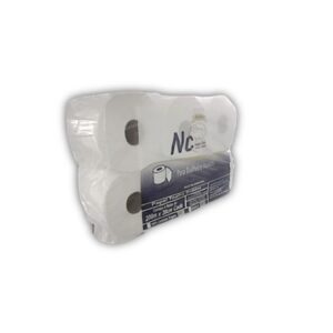 Papel Toalha Bobina 100% Cel. 200 Mts 6 Rolos Auto Corte