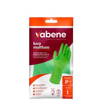 img1437 LUVA LATEX MULTIUSO VERDE M 1 PAR VABENE
