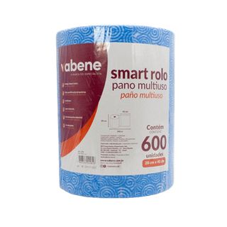 Pano Multiuso Rolo Azul 40X28 600 Und Vabene