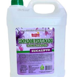 Limpador Perfumado C/ Alcool Eucalipto 5L Brilho Magico