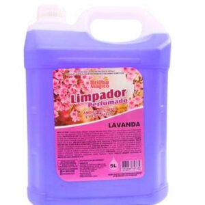 Limpador Perfumado C/ Alcool Lavanda 5L Brilho Magico