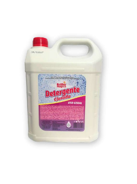 Detergente Clorado 5L Brilho Magico