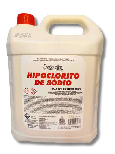 Hipoclorito De Sodio 5L Jasmin