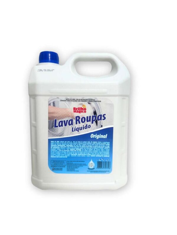 Lava Roupas Liquido Original 5L Brilho Magico