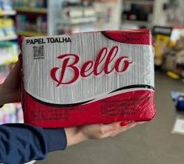 PAPEL TOALHA INTERFOLHA BRANCO 700 FOLHAS BELLO